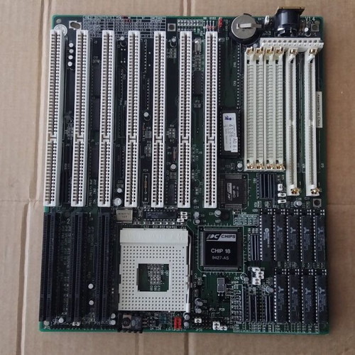 PC Chips Hsin Tech M912 v1.4 Socket 3 motherboard like new