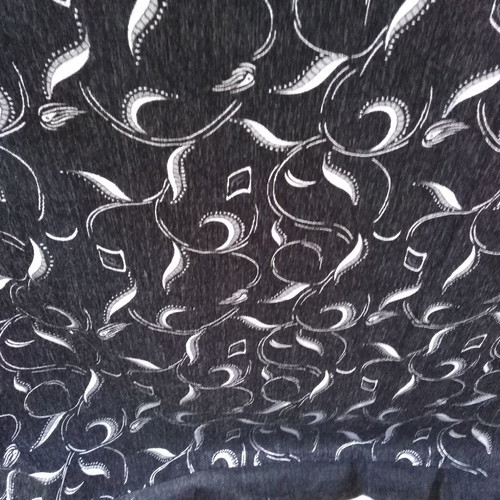 Throw blankets set of 2, two-seater and single-seater, new, black and silver