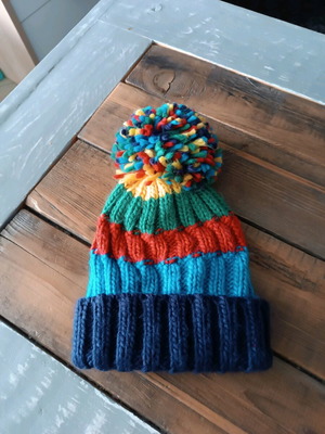 Mothercare baby winter beanie like new, size 1-3 years