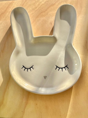 Bloomingville ceramic plate new