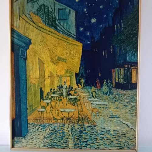 Framed painting 56×44 cm like new
