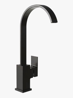 Black mixer tap for sink/counter new