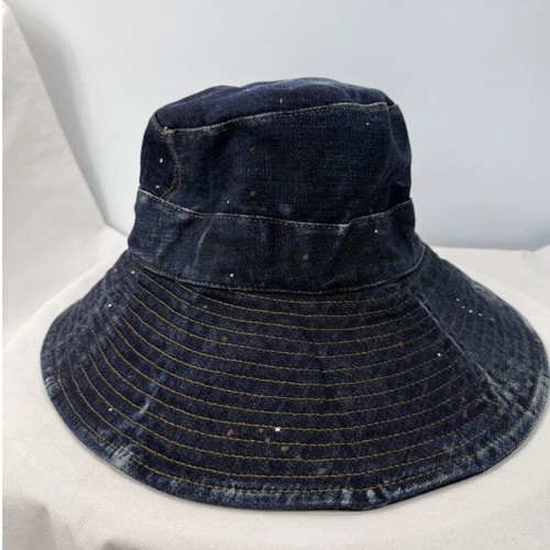 Dsquared2 blue denim hat size S like new