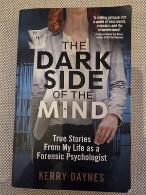 Βιβλίο The Dark Side of the Mind για εγκληματολογική ψυχολογία σαν καινούργιο