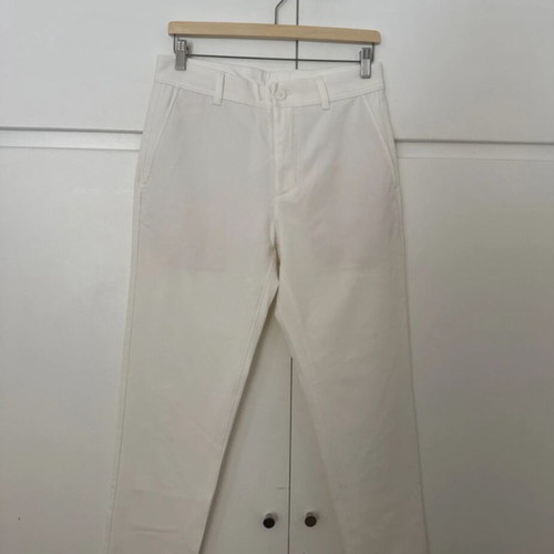 Zara men's pants white size M new