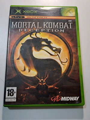Mortal Kombat Deception Xbox μεταχειρισμένο παιχνίδι μάχης