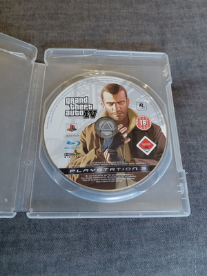 GTA IV PS3 game used, action shooting