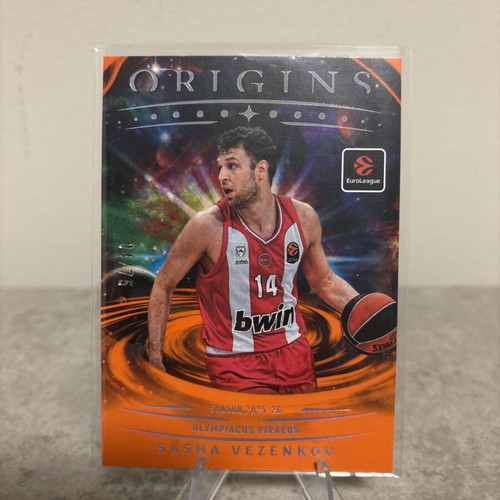 Sasha Vezenkov 2025-26 Panini Origins EuroLeague Orange Base Set #5