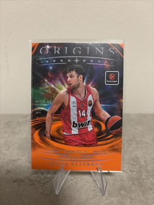 Sasha Vezenkov 2025-26 Panini Origins EuroLeague Orange Base Set #5