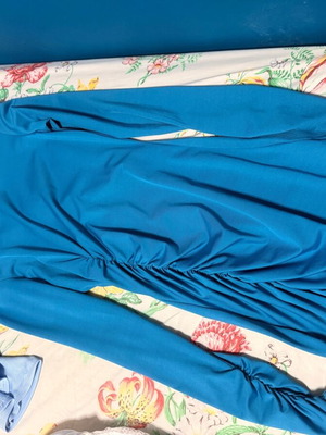 Bershka dress short used, blue, size XS