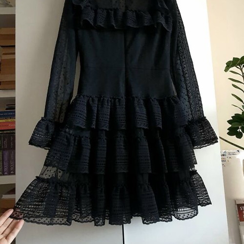 Miss Sixty Lace Dress new, size M, black