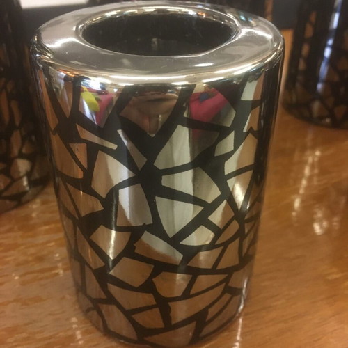 Reso candle holders like new, set of three sizes