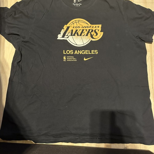 Nike X NBA Los Angeles Lakers T-shirt size XXL