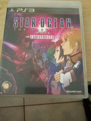 Star Ocean The Last Hope PS3 used, Japanese edition with English text