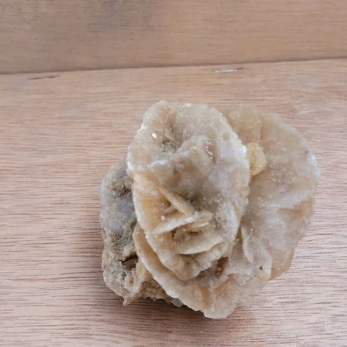 Selenite mineral desert rose like new from North Africa