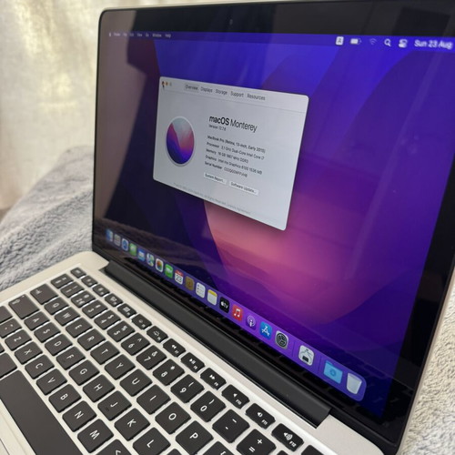 MacBook Pro Retina Display 13.3” Silver, 16GB RAM, 500GB SSD