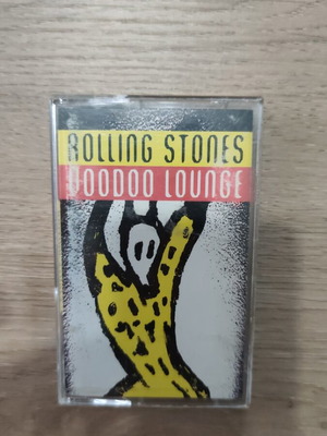 Rolling Stones Voodoo Lounge cassette tape used, rock