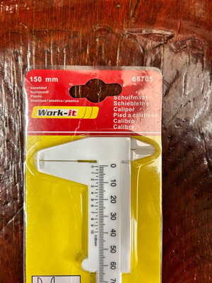 Plastic caliper new