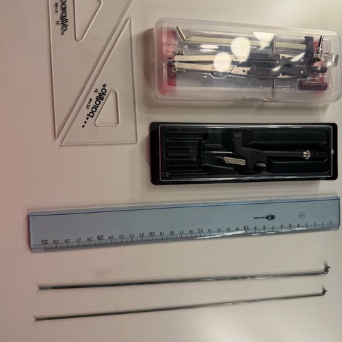 Architectural drawing tools set like new