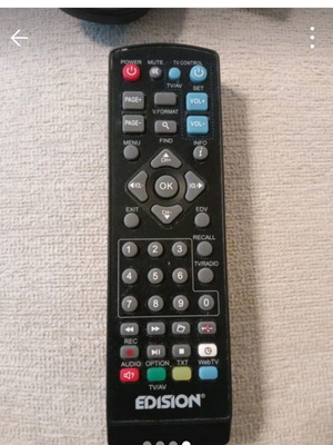 Edision remote control used