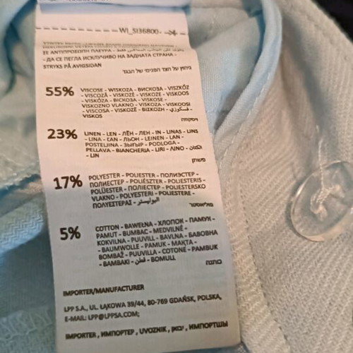 Sinsay pants like new, soft turquoise color