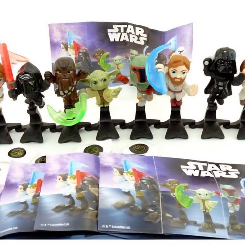 Kinder Star Wars Complete Set new 2025 with egg capsules and papers