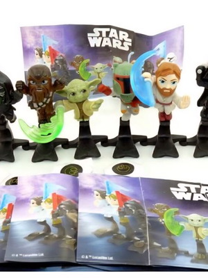 Kinder Star Wars Complete Set new 2025 with egg capsules and papers