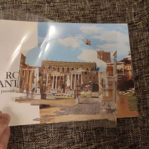 Roma Antiga Book New, Ancient Rome Guide with Transparencies