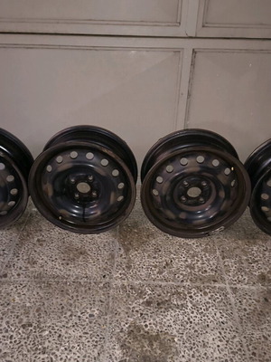 Steel rims used set of 4 15" 4x100 5.5Jx15 ET45 with 16 bolts