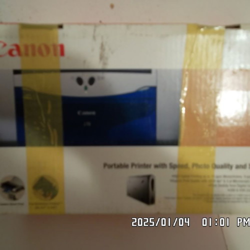 Canon i70 portable printer used, Bubble Jet Ink Printer