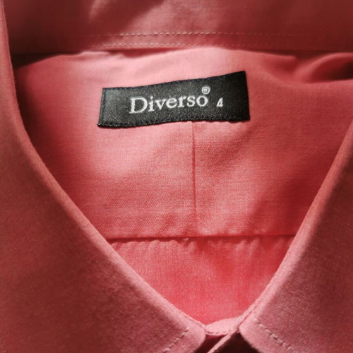 Men's short-sleeve shirt Diverso pink size XL like new