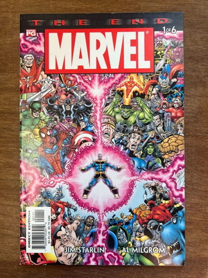 Marvel The End #1 Thanos comic used