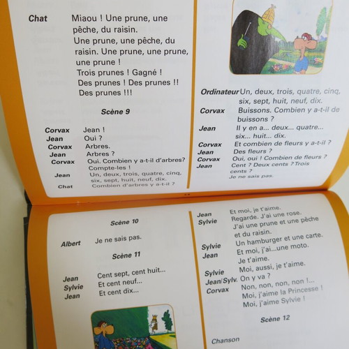 Muzzy Level 1 Part 1 book and DVD set used, multilingual language course