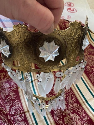 Vintage brass wall light sconces like new, set of 2