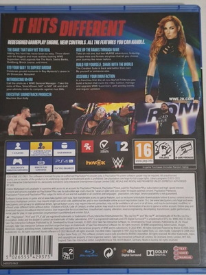 WWE 2K22 PS4 game used