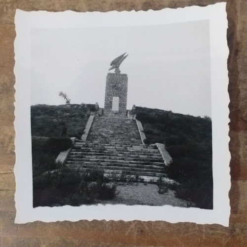 Military photo collection from WWII Crete German cemetery and monument