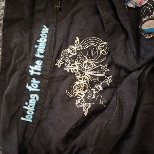 Desigual black shirt size L like new 100% cotton