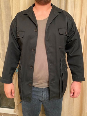 Men's thin jacket black XL like new