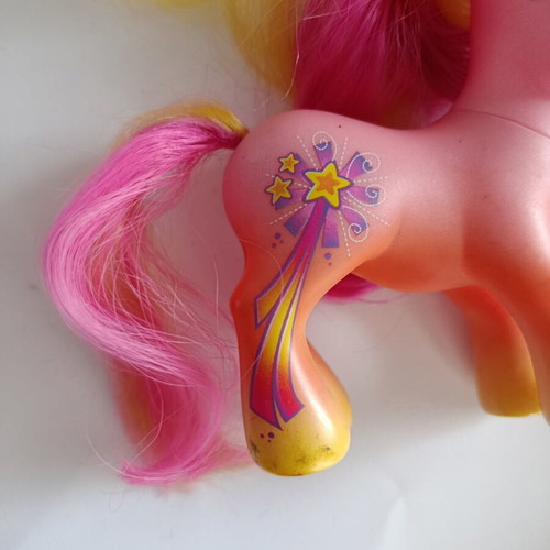 My Little Pony G3 Crystal Princess Comet Tail Hasbro used