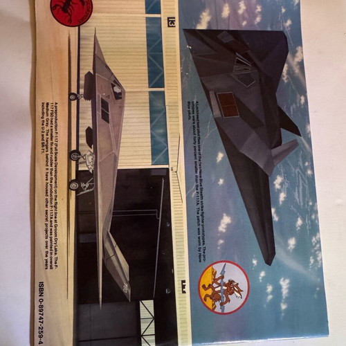 F-117 Stealth in Action book like new, English