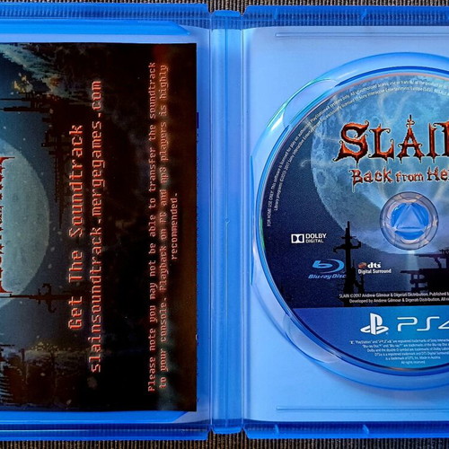 Slain Back From Hell PS4 used, complete and in excellent condition