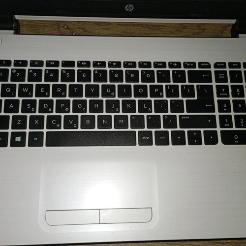 Hp laptop used, 15" screen, AMD E-Series, 4GB RAM, SSD