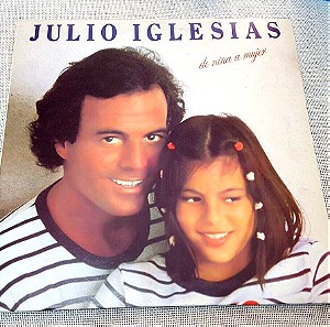 Julio Iglesias – De Niña A Mujer LP Greece 1981'