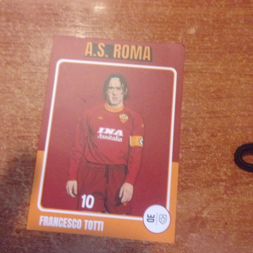 TOTTI ROMA RARE BIG LEGENDS CARD!!