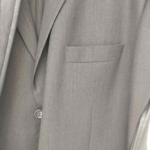 Suit set like new with shirt and brown tie