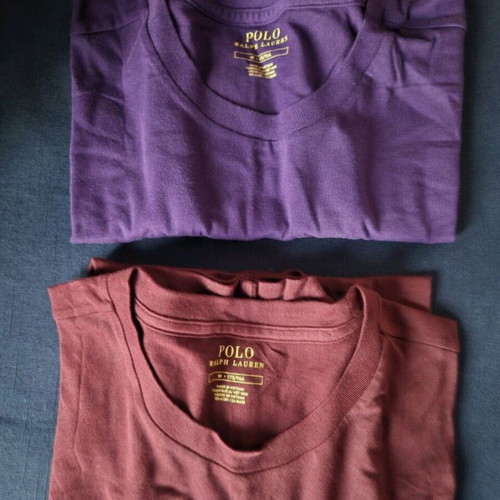 Polo T-shirt Ralph Lauren original, M size, slim fit, new, set of two