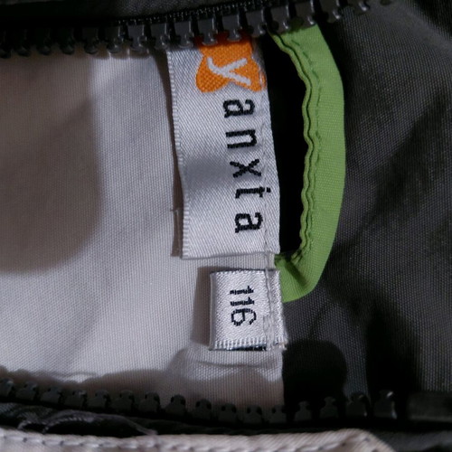Jacket used, green, size 116 cm for 6 years old