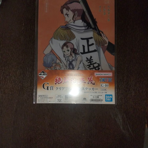 A4 Folder with One Piece Poster New