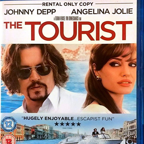 The Tourist Blu-Ray μεταχειρισμένο, περιπέτεια κωμωδία με Johnny Depp και Angelina Jolie