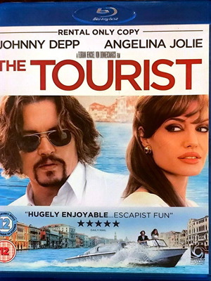 The Tourist Blu-Ray μεταχειρισμένο, περιπέτεια κωμωδία με Johnny Depp και Angelina Jolie